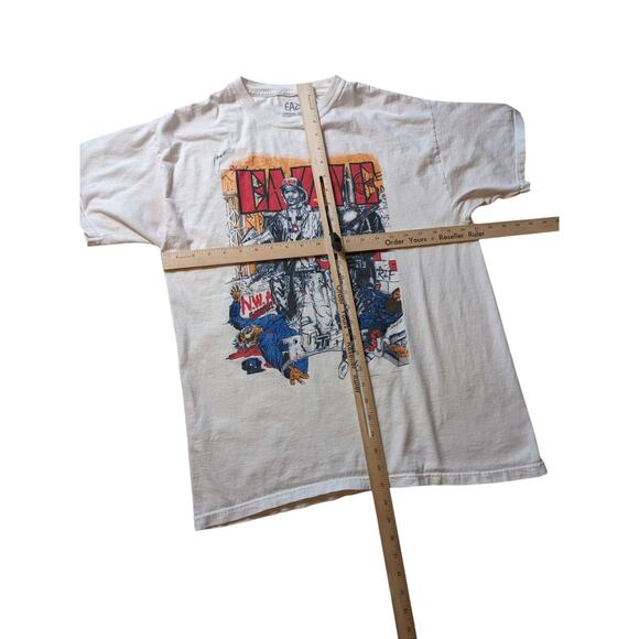 Eazy-E T Shirt Mens Medium Rap Tee Ruthless Records NWA Streetwear Hip Hop 90s - Picture 7 of 13